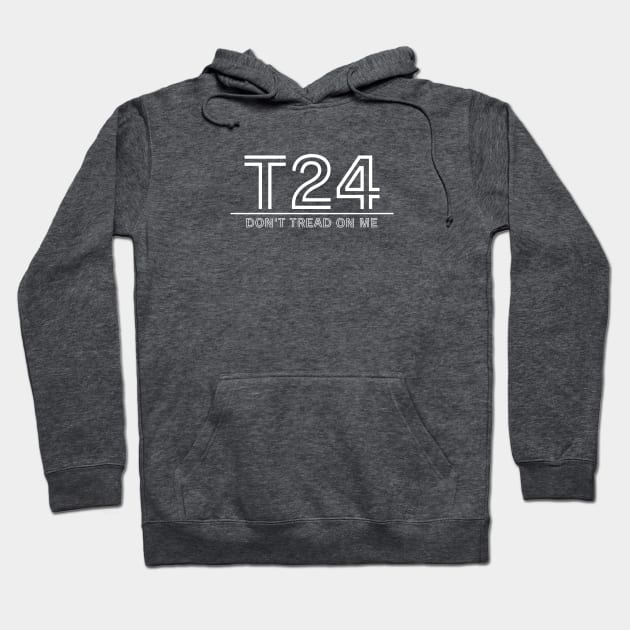 T24 - Don't Tread On Me - TrO - Inverted Hoodie by Political Heretic